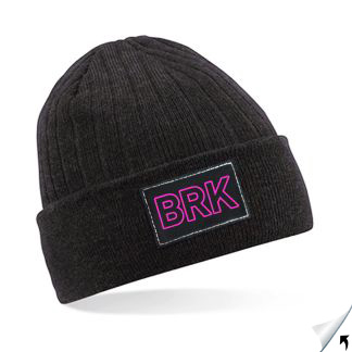 Beanie - Anthrazit - Landkreiskennzeichen, KFZ Zeichen - BRK