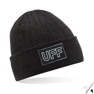 Beanie - Anthrazit - Landkreiskennzeichen, KFZ Zeichen - UFF