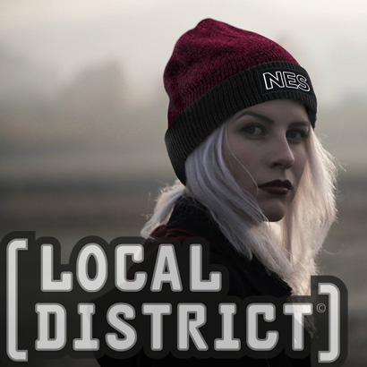 Local District Beanie Frauen