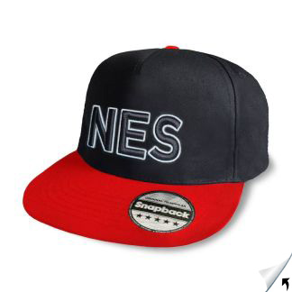 Local District Streetwear CAP - schwarz/rot - Landkreiskennzeichen, KFZ Zeichen - NES