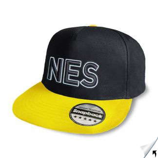 Local District Streetwear CAP - schwarz/gelb - Landkreiskennzeichen, KFZ Zeichen - NES