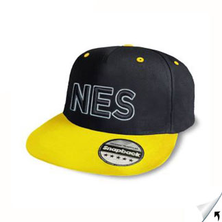 Local District Streetwear CAP - schwarz/gelb - Landkreiskennzeichen, KFZ Zeichen - NES