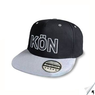 Local District Streetwear CAP - schwarz/grau - Landkreiskennzeichen, KFZ Zeichen - KÖN