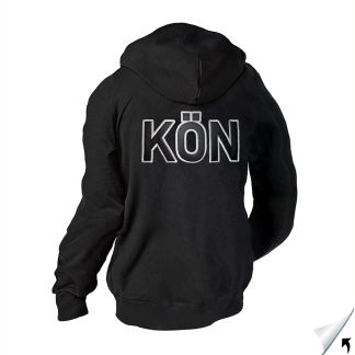 Hoodie / Sweatjacket / Dunkelgrau / Frauen - Landkreiskennzeichen, KFZ Zeichen - KÖN